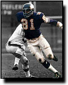 Carl Eller eludes a defender.